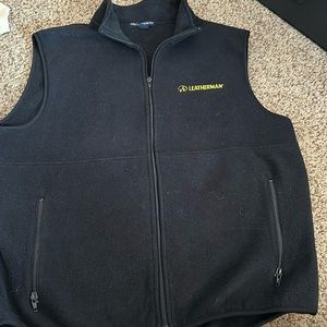 Port Authority fleece Leatherman promo Vest